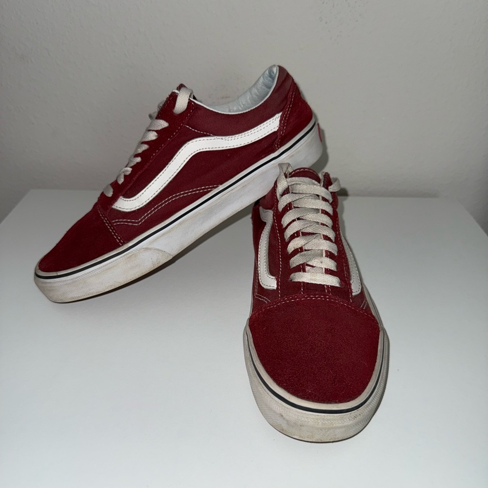 Vans Burgundy Sneakers